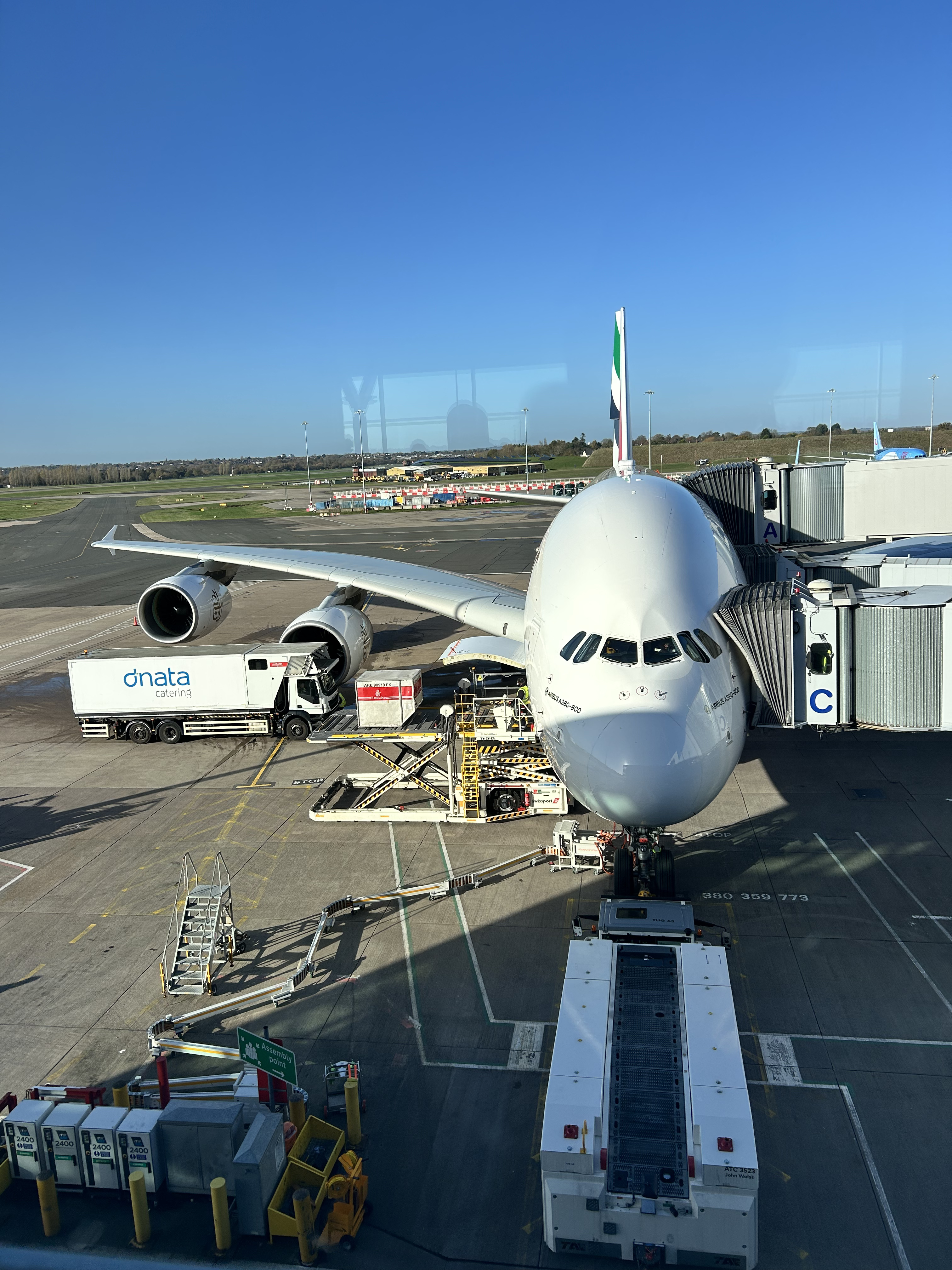 A380 at BHX